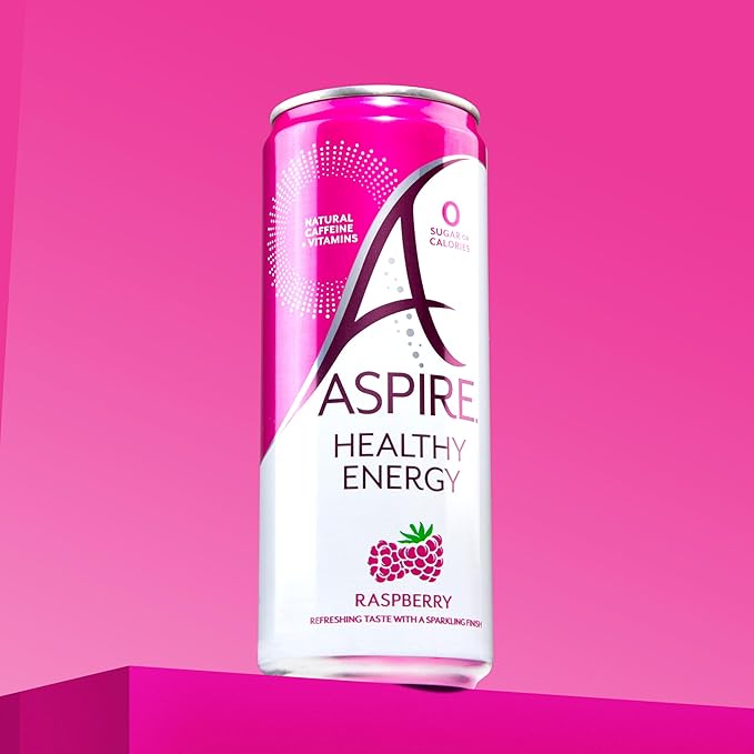 Raspberry+Acai Healthy Energy Drinks