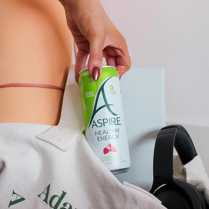 Strawberry Watermelon Aspire Healthy Energy Drink