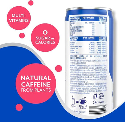 Mixed Berry Healthy Energy Drink