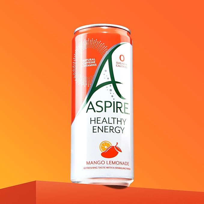 Mango Lemonade Aspire Healthy Energy Drinks